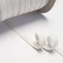 5 m Bio Einziehgummiband - 10 mm - ecru